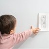 Wall Switch Guard, ILIVABLE Child Proof Light Switch Plate Covers Protects Your Lights from being Accidentally Turned On or Off by Children and Adults (Clear, 2 Pack)