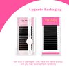 TDANCE Eyelash Extension Supplies Rapid Blooming Volume Eyelash Extensions Thickness 0.07 CC Curl Mix 14-19mm Easy Fan Volume Lashes Self Fanning Individual Eyelashes Extension (CC-0.07,14-19mm)
