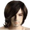 KOLIGHT® Hot Men Brown Hair Wigs Brown Short Wigs for Artistic Men Wigs Natural Looking Hair Wig