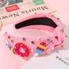 YAHPERN Ice Cream Headbands Summer Headband for Women Colorful Beaded Sweet Donut Headband Embellished Rhinestone Crystal Knotted Headband Summer Beach Accessories Holiday Party Gifts