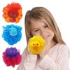 Bleu Bath (4 Pack) Lovely Animal Design Kids Exfoliating Bath Scrubber Body Scrubber Shower Ball for Baby Toddler Kids Gentle Exfoliating Bath Sponge Loofah Pouf in Colorful Design