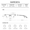 OLIEYE Cat Eye Reading Glasses For Women Retro Design Reader Computer Glasses with Spring Hinges
