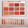 IS'MINE 12 Color Eyeshadow Palette, High Pigment Waterproof Vegan Makeup Luxury Baked Eyeshadow Palette (Color 02)