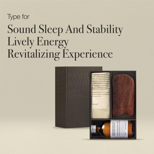 TOUN28 Mindful Body Oil 3.38 fl.oz / 100ml & GUA SHA Set, Calming and Relaxing Body Massage Oil, Sensitive Skin, YLANG YLANG and Rosemary Scent