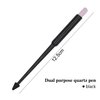 SILPECWEE 4 Pieces Pumice Stone Nail File Professional Precision Filing Cuticle Remover Cuticle Remover Nail Pusher Quartz Stone Nail Pen Manicure Stick Nail Art Tools for Salon Nails Care