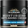 Men's Face Moisturizer Cream - Anti Aging & Wrinkle - Made in USA - Collagen, Hyaluronic Acid, Vitamins E & A, Avocado Oil - After Shave Lotion - Age Facial Skin Care, Day & Night Moisturizing, 2 oz