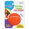 Brightkins Tough & Tumble Small Pufferfish - Interactive Dog Puzzle Toy for All Breeds, Rubber Dog Toys for Aggressive Play, Dog Stocking Stuffers