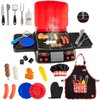 Born Toys Kids Pretend Play Kitchen Set (Master Grill)