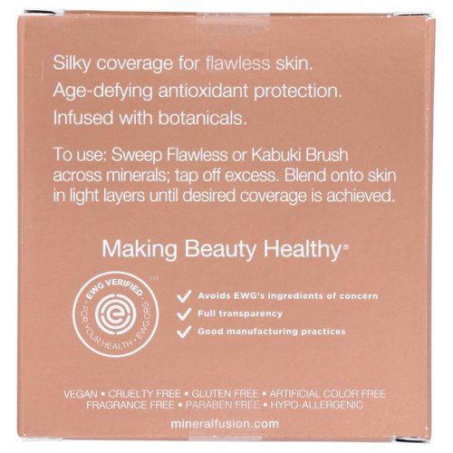 Mineral Fusion Pressed Powder Foundation, Neutral 1, 0.32 Ounce