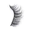 100% Siberian Mink Fur 3D False Eyelash LASGOOS Degisn Luxurious Natural Messy Wedding Party Fake Eyelashes 5 Pairs/Box (A02)