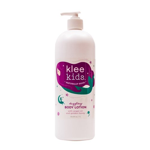 Luna Star Naturals Klee Kids Dazzling Body Lotion with Argan Oil and Honey, 32 Ounce