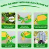 QuadPro Bug Catcher for Kids - 2 Sets - Outdoor Explorer Set with Butterfly Net, Tweezers, Bug Clamp, Magnifying Glass & Entomology Learning Cards - Perfect Bug Catching Kit for Kids Age 3 4 5 6 7 8