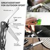 Wuwrll Multitool with Safety Locking,16-in-1 Multi Tool Stainless Steel Pocket Knife Set with Pliers, Upgrade Camping Tool Gifts for Men,for Survival, Camping, Hiking, Outdoor、