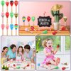 24 Pieces Mini Maracas Toys Mini Wood Festival Maracas Party Favors Colorful Maracas Mini Mexican Maracas Shakers Noisemakers for Cinco de Mayo Fiesta Mexican Themed Birthday Gift Party Favors