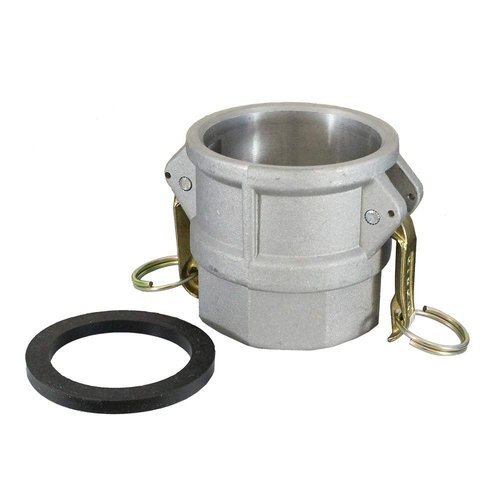 FireHoseDirect 2" Camlock Gasket Fitting - Cam Lock Hose Seal for Female Coupler - Cam Groove Replacement Rubber Washer (5-Pack)