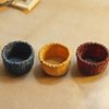 Dollhouse Miniature Plant Stand Basket：Cabilock 3Pcs Miniature Dollhouse Crafts Miniature Woven Basket Small Craft for Girls and Boys DIY
