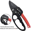 gonicc 8" Professional Ratchet Anvil Pruning Shears (GPPS-1011), Ratcheting Mechanism, Anvil groove design, Reinforced Design Handle, Garden Shears Clippers, Anvil Pruner, Hand Tools Scissors Loppers
