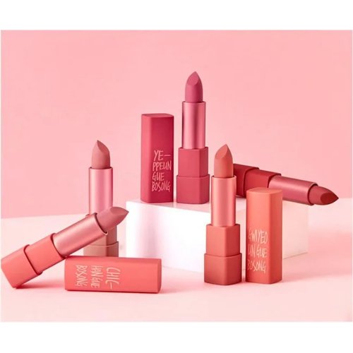 Generic MACQUEEN Air Kiss Matte Lipstick, Smooth Matte Finish, Smudge-Proof Formula, Liquid Lip Color, Coral Pink