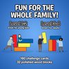 The Uzzle Stack Royale Board Game, Fast & Fun Family Board Game for Children & Adults, Color Block Puzzles Games for Ages 4+