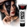 Mastix Spirit Gum Glue Adhesive 12ml Cosmetic Grade by Fright Fest - Fix prosthetic, gems, glitter great glitter tattoo glue, body glue, hair bonding glue, wig glue, make up glue (12ml)