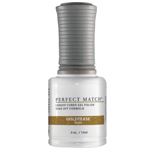 LECHAT Perfect Match Gel Polish, Gold Tease, 0.5 Ounce (PMS181)