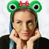 CIEHER Frog Headband Green Spa Headband Frog Eye Headband Mouse Ears Headband Spa Headbands, Makeup Headband Skincare Headbands for Women Girls Face Wash