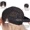 XIXIBI Blonde Wigs for Women Long Ombre Blonde Wavy Wig with Dark Roots Lace Front Hairline Womens Charming Wigs Natural Looking Blond Synthetic Heat Resistant Fiber Wig for Daily Party Use 26 Inch
