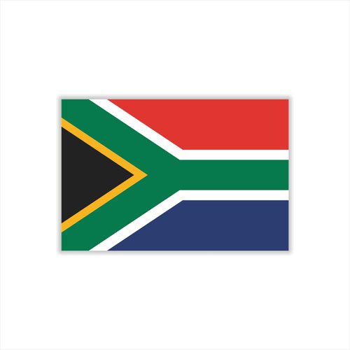 Womaha 30 Temporary South Africa Flag Tattoos Fans Face Tattoo Stickers for Adults Kids Group Activity Props