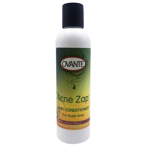 Acne Zap Hair Conditioner for Greasy Oily Itchy Scalp, CLEAR Your Scalp, Neck & Back from Bacne, Acne, Blackheads & Blemishes - 6.0 oz