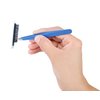 Zawa Care Tweezers for Women Stainless Steel Slant Precision Tweezer - Eyebrow Tweezers for Women and Men with Travel Case(Bold Blue)