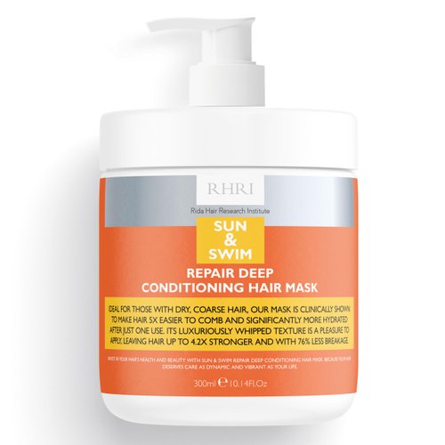 11 Fl.Oz Sun &amp; Swim Repair Deep Conditioning Hair Mask, Hydrates and Strengthens Dry, Coarse Hair...