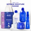 BBLUNT Intense Moisture Hair Mask | Deeply Nourishes & Adds Shine | Deep Conditioning Masque for Dry, Damaged & Frizzy Hair | Vitamin E & Jojoba Oil Infused | 8.82 Oz/250g