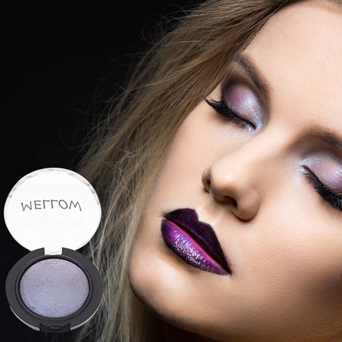 Mellow Baked Eyeshadow (Lilac) - Creamy Long Lasting Eye Shadow for Everyday Makeup - Highly Pigmented Vegan, Cruelty-Free & Paraben Free Eye Makeup Cosmetics - Lilac - Lilac