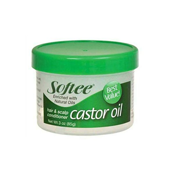 Softee Softee Castor Oil Hair & Scalp Conditioner 3 Oz,Pack of 3