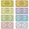 Sotiff 800 Pieces Replacement Play Money Set Prop Money Game Money Play Money for Kids Board Games 8 Denominations: $1000, 500, 100$, 50, 20, 10,$5, 1