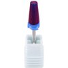 PANA Nail Carbide 5 in 1 Bit - Two Way Rotate use for Both Left and Right Handed - Fast remove Acrylic or Hard Gel - 3/32" Shank - Manicure, Nail Art, Drill Machine (Medium - M, Purple)