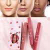 MYUANGO 3Pcs Matte Liquid Lipstick Makeup Set, Pigment Velvety Nude Lip Stain Waterproof Long-Lasting Wear Lip Gloss Make up Gift Set (Set D)
