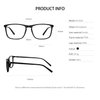 OCCI CHIARI Reading Glasses Men's Rectangle Reader Durable Spring Hinge 1.0 1.25 1.5 1.75 2.0 2.25 2.5 2.75 3.0 3.5(Black 200)