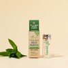 Biodegradable Mint Dental Tooth Lace Floss With Refillable & Reusable Glass Holder - 100% Organic Natural and Compostable Teeth Silk Spool Waxed With Candelilla Wax & Eco-Friendly Zero Waste Packaging