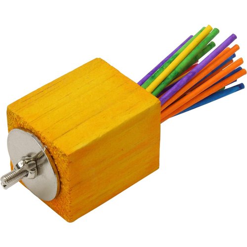 Bonka Bird Toys 3634 Sticky Block Small Bird Toy Parakeet Cockatiel