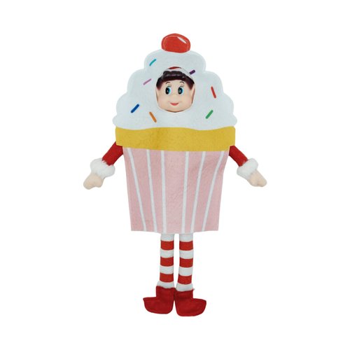 LovelfStory Christmas Elf Doll Accessories Clothes,Sweet Cup Cake Outfits Holiday for Boy or Girl Elf Doll, Doll is not Included.
