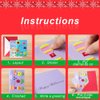 Hicdaw Kids Greeting Card Making Kit, 9Pcs Card Making Kits for Kids Thank You Card Kit DIY Handmade Card Making Supplies Art Crafts Crafty Set Teacher's Day Gifts