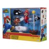 Super Mario Cloud World Diorama Set with 2.5" Propeller Mario Action Figure