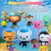 SINTETA CHANECALL Action Figures Toy, 8 Pcs Cake Topper Figures Decorations, Mini Animals Figurines Playset, Ocean Educational Toys Set for Kids for Birthday Party Supplies Christmas
