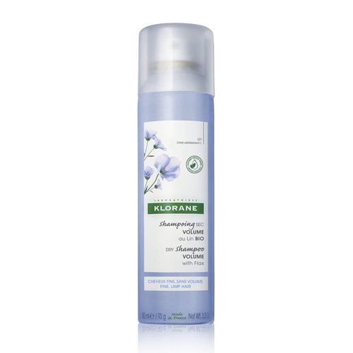 Klorane Volumizing Dry Shampoo with Flax, Paraben & Sulfate-Free, 3.2 oz.