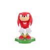 Exquisite Gaming: Holdems: SEGA - Knuckles - Earbud & Phone Holder, Cable Guys Stand, Mini Collectibles with a Twist, Classic Sonic, Licensed Figure