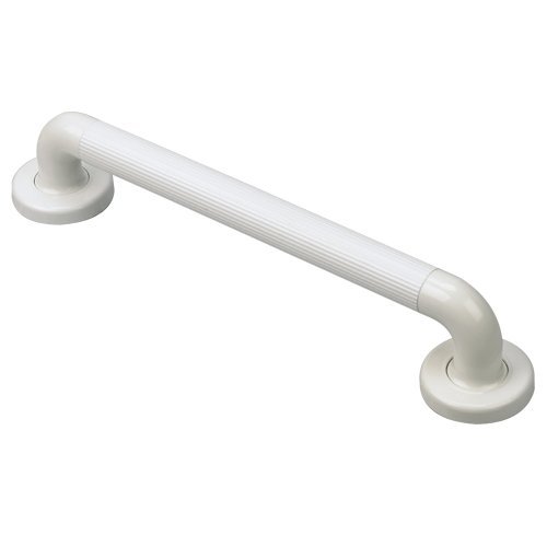 Maddak Groovy Grip Grab Bar 18" Long White (724580018)