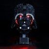 BRIKSMAX Led Lighting Kit for Darth Vader Helmet - Compatible with Lego 75304 Building Blocks Model- Not Include The Lego Set