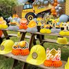 9 Pcs Construction Centerpieces Construction Party Decorations Construction Birthday Party Supplies Construction Party Favors