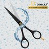 DEMAXA Professional Hair Scissors 6.5 Inch - Premium High Carbon Stainless Steel Barber Salon Hair Shears for Haircut Scissors - Ergonomic Design Super-Sharp Hair cutting Scissors Blades
